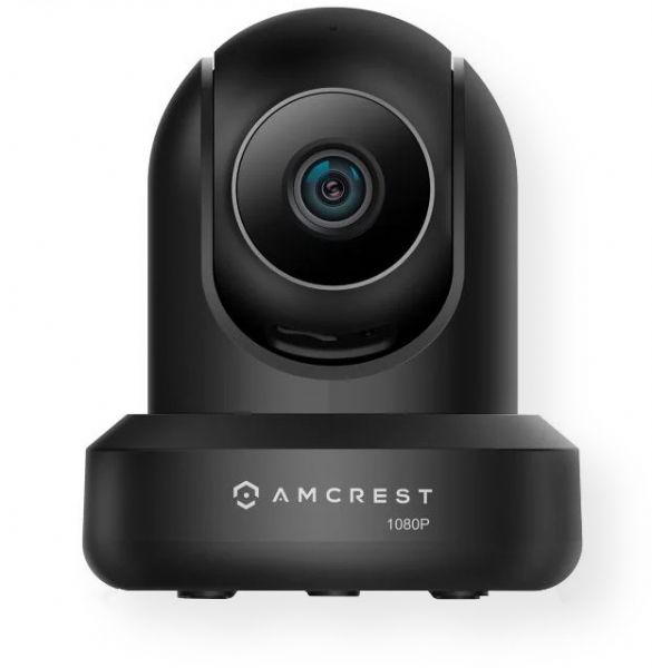 Amcrest Industries IP2M-841B-V3 Indoor Wireless IP Dome Security Camera, Black; 1080P Resolution; 1/2.7